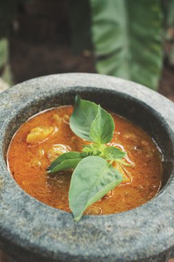 Tay curry yakın çekim