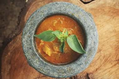 Tay curry yakın çekim