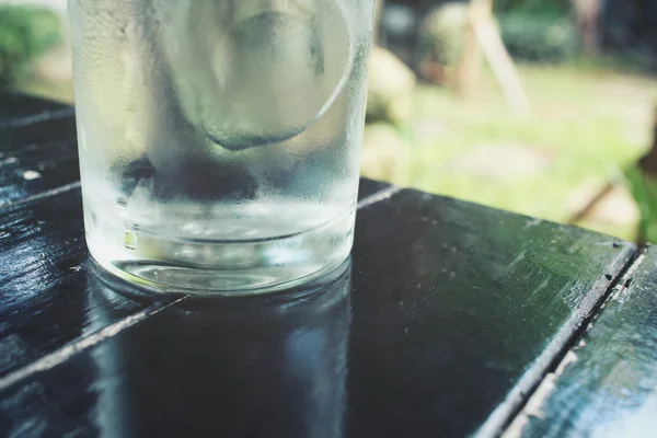 Close up of drink water — Stock Photo, Image