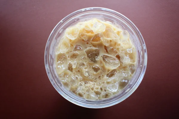 Close up of iced coffee — Stock Photo, Image
