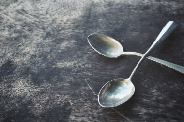 Çay kaşığı yakın çekim