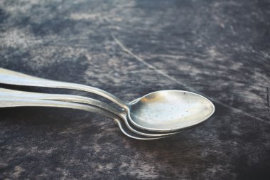 Çay kaşığı yakın çekim