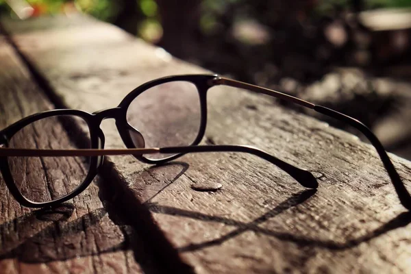 Brille Und Schatten Mit Schatten — Stockfoto
