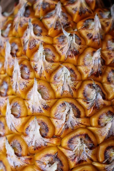 Zdrowa Żywność Owoców Tropikalnych Ananasowych — Zdjęcie stockowe