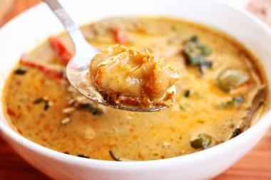 Balık tikka masala Hint yemeği