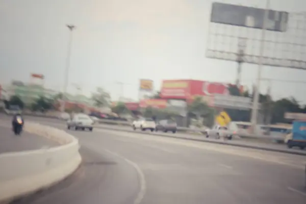 Blurred Car Road Background Texture — Stock Photo, Image