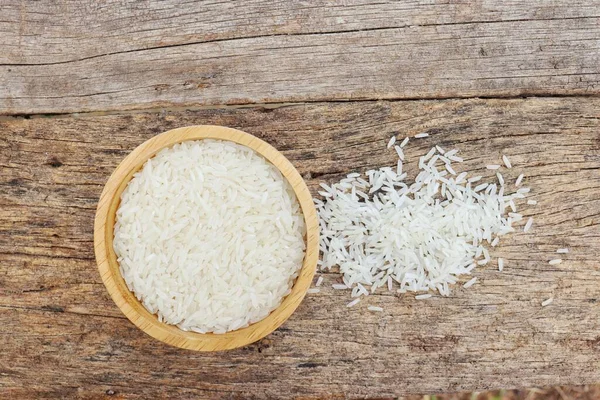 나무판 쌀알을 — 스톡 사진
