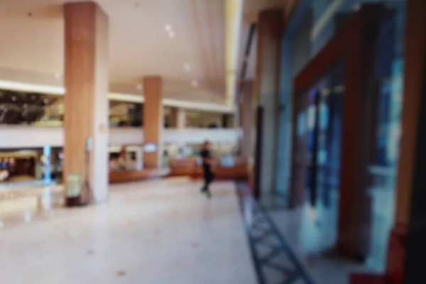 Blurred Opening Luxury Door Interior Hotel — Stock Photo, Image