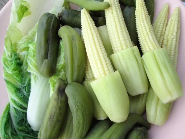 Steamed vegetables — Stock Photo, Image