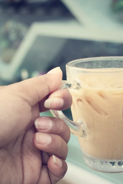 Eiskaffee — Stockfoto