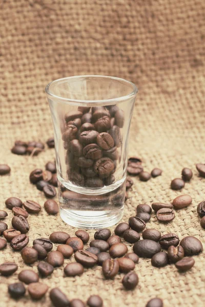 Granos de café tostados — Foto de Stock