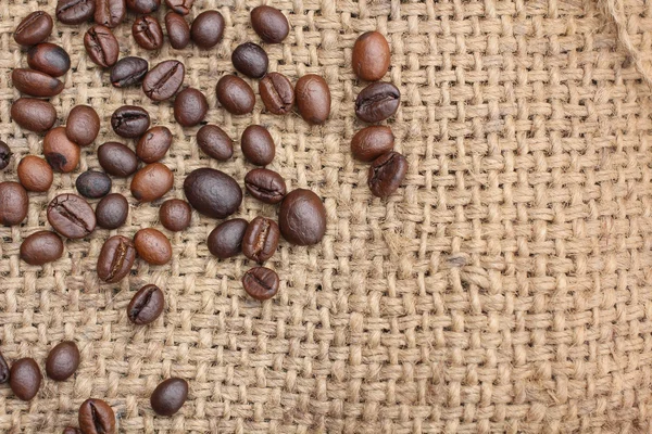 Torrado grãos de café — Fotografia de Stock