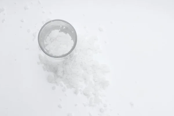 White sea salt — Stock fotografie