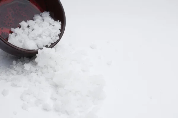 White sea salt — Stock Photo, Image