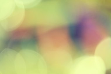 bokeh renkli arka plan