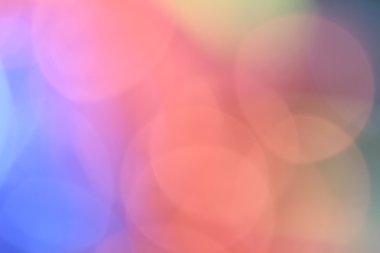 bokeh renkli arka plan