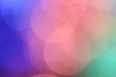 bokeh renkli arka plan