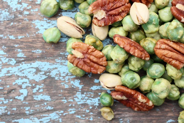 Mix of tasty nuts — Stock Photo, Image