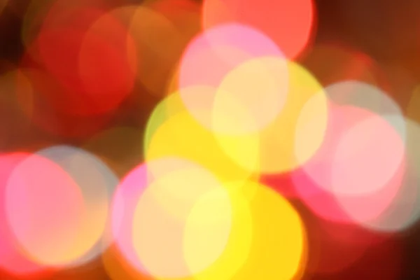 Bokeh luces de colores — Foto de Stock