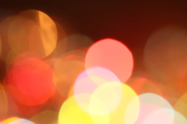 Bokeh colorful lights — Stock Photo, Image