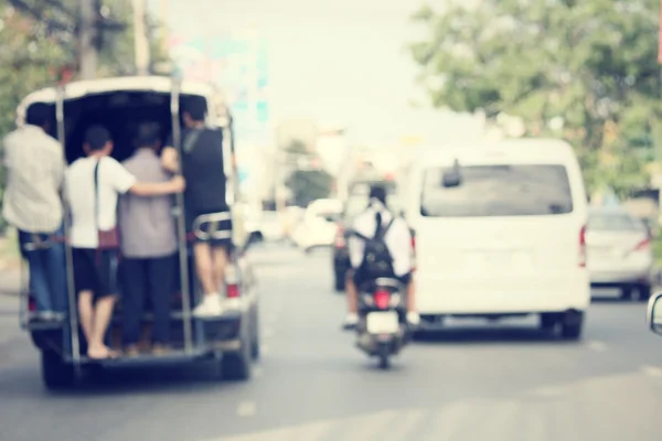 車のぼやけ — ストック写真