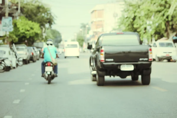 Embaçado de carro — Fotografia de Stock