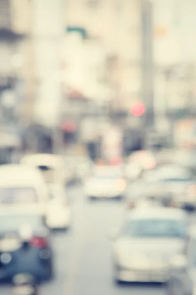 Blurred of car — Stock Photo, Image