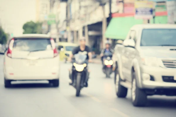 Auto verschwommen — Stockfoto