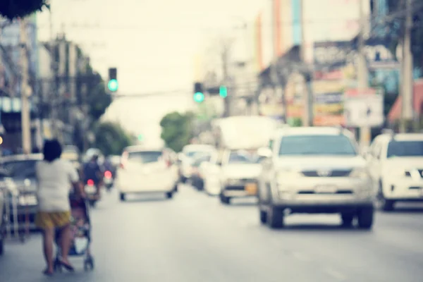 Auto verschwommen — Stockfoto