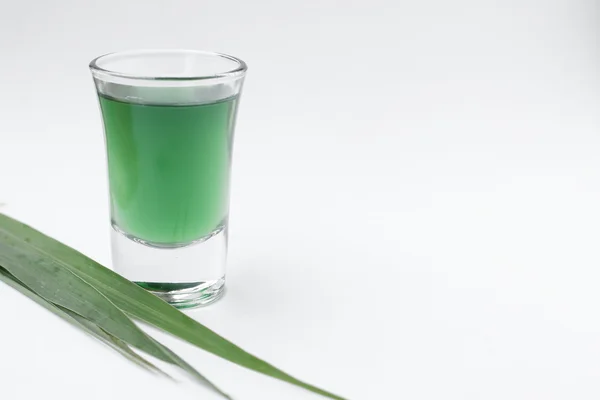 Wheat grass juice — Stock Photo, Image