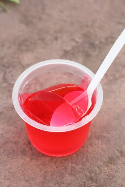 Red jelly — Stock Photo, Image