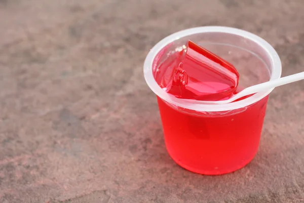 Red jelly — Stock Photo, Image