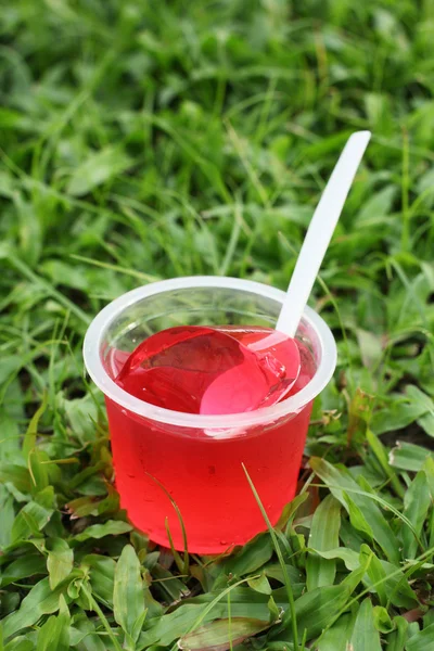 Red jelly — Stock Photo, Image