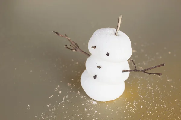 Snowman Zefir w Boże Narodzenie — Zdjęcie stockowe