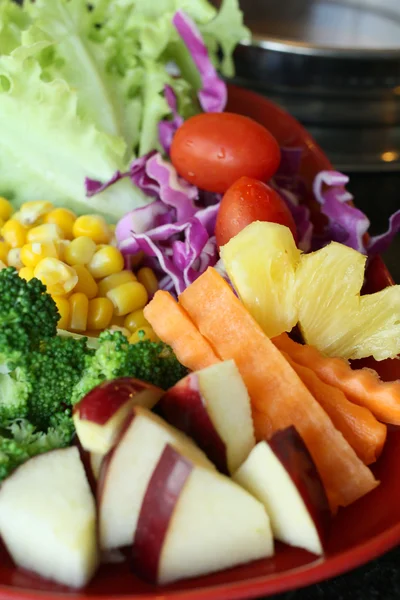 Sluiten van salade — Stockfoto