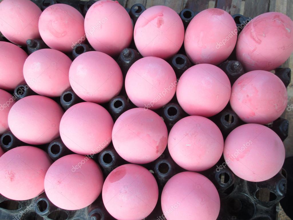 preserved egg - stock image