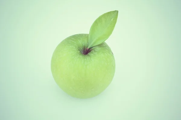 Grönt äpple — Stockfoto