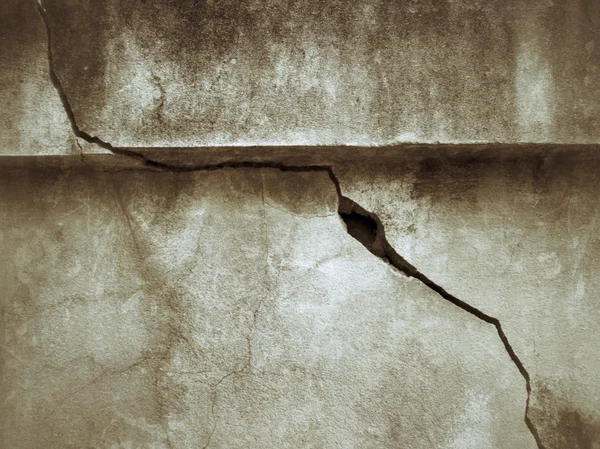 Cracks on the road — Stock Photo, Image