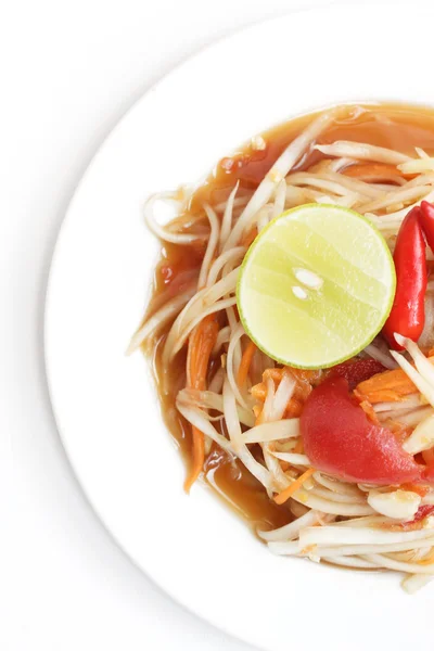 Papaya salad — Stock Photo, Image