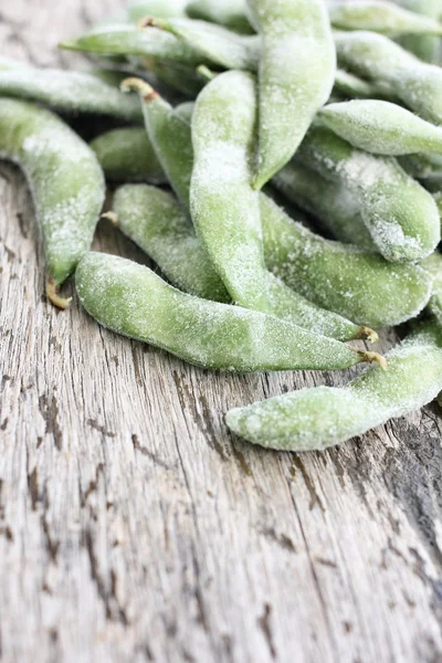 Grüne Erbsen — Stockfoto