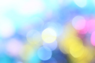 renkli bokeh