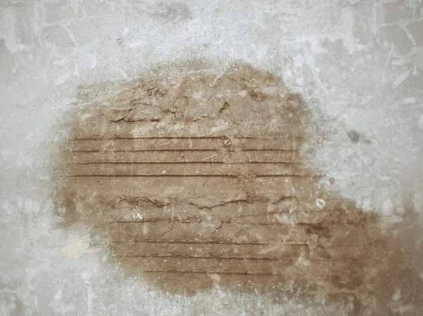 Wheel tracks on the soil. — Stock Photo, Image