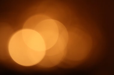 Siyah arkaplanda altın bokeh