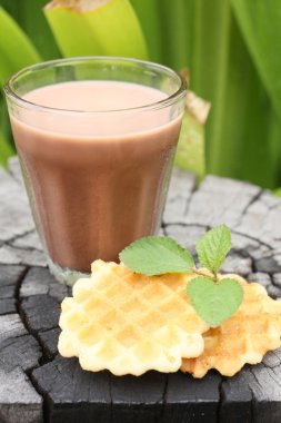 sıcak çikolata ile gözleme