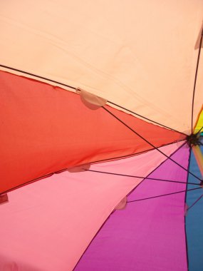 yakın çekim plaj şemsiye