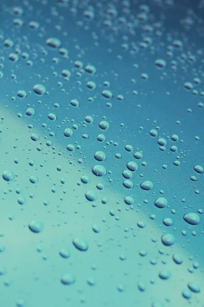 Water drop on glass — Stock Photo, Image