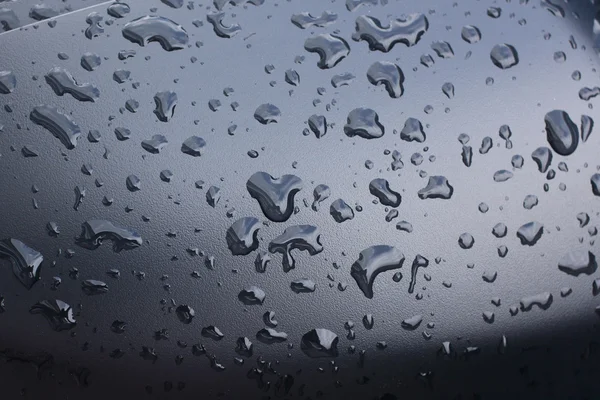 Water drop on glass — Stock Photo, Image