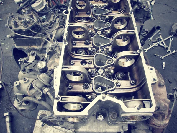 Старый двигатель — стоковое фото