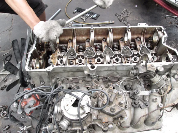 古いエンジン — ストック写真