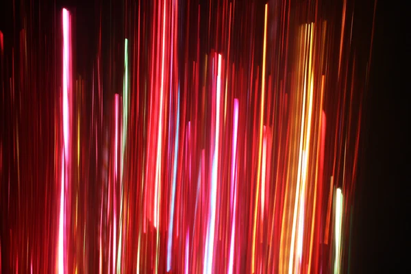 Rozmazané světla stezky — Stock fotografie